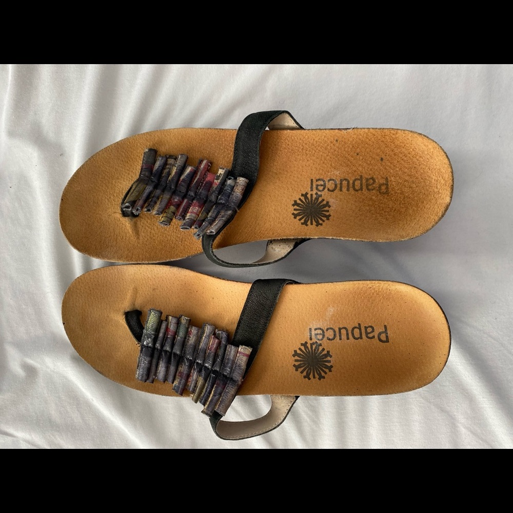 Papucei leather sandals. Size 41.